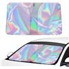 Generico Parasole Auto Anteriore, Solo Compatibile con Toyota Yaris Cross 2020-2023 Pieghevole Copertura Per Parabrezza Auto,Riflettente Protezione Uv Parasole Per Parabrezza, Calore Car Sunshade