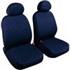 GPDESIGN FODERE ANTERIORI TRAPUNTATE BLU COPRISEDILI UNIVERSALI COMFORT PLUS COMPATIBILE PER PEUGEOT 206