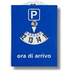 Clikeaze Disco Orario Auto x4 - Parchimetro per Parcheggio Automobile, Camion e Moto - Disco Orario Adesivo Piccolo - Conforme alle Normative, Italiano, Universale - Accessori Macchina Interno