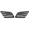 Generic PROTEZIONI LATERALI ADESIVE RESINATE EFFETTO 3D compatibili con Moto Guzzi Stone V7 850