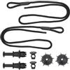 XHCTNB 2 Set Cinghia del Bagagliaio per Valigia, Auto Corde di Fissaggio per Ripiano Posteriore Cappelliera, Corda per Scaffale per Pacchi per Volkswagen, Nissan, Audi, Hatchback