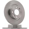 RIDEX 82B0078 2x Disco freno Anteriore senza viti/bulloni Compatibilità con RENAULT Clio 2 BB0/1/2, CB0/1/2