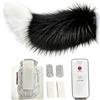 Generico Remote Control Drift Tail Car Rc, Fuzzy Wagging Cat Tail for Car Exterior Decoration, Rechargeable Auto Trunk Charm, for Auto Trunk Bumper
