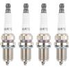 BlueXP RC12YC Candele di Accensione Set da 4 ad Alta Temperatura per Tosaerba Trattori Motori Benzina Durevoli Resistenti all'usura Compatibili con Briggs & Stratton Champion NGK Filetto da 14 mm
