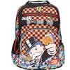 MARICART Shout Zaino Scuola Monopoly 4 Heavy Weighter 26 Litri con Scomparti