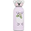 SEVEN Cartomania Borraccia con tappo sagomato Koala, Lilla, 350 ml