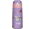 SEVEN Cartomania Borraccia Kid CHILL & REFILL 460 ml, Acciaio Inox