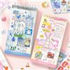 ZYJBD 40 fogli Adesivi scrapbooking aesthetic,adesivo decorativo per diario e album creativi, stickers journaling per adulti e adolescenti,sticker aesthetic per laptop,pc e valigia,scrapbooking adesivi DIY