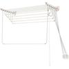 Generico STENDIBIANCHERIA STENDINO DA SOFFITTO O PARETE - ml.8,4 per stendere - cm.140x43x135h. FER 12764