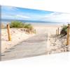 Runa Art Quadri Moderni Spiaggia Mare 1 Pezzo L'immagine Tela Non Tessuta Soggiorno Corridoio Panorama Beige Blu 607312b