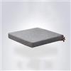 GUEIFD Cuscino per Sedia In Lattice Naturale, Cuscino per Sedia Antiscivolo Con Lacci, Cuscino per Sedia Morbido E Traspirante, Cuscino per Sedia per Soggiorno, Ufficio, Aula(38x35x5cm/15x14x2inch, Gray)