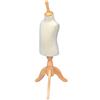 The Shopfitting Shop Bambini 0-1yrs Dressmakers da sarto Dummy - prova abiti Manichino on a Base tripod in legno