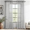 MRTREES Tende Moderne Grigio per Interni, Tende Soggiorno Moderne 2 Pezzi per Finestra, Camera da Letto e Salotto, Decorativa ed Elegante, 140x240 CM, 2 Pezzi con Occhielli