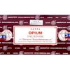 Generico Incenso Satya OPIUM 12 scatole 15 gr Meditazione Profumo Yoga Masala Oppio