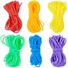 Bestewelry Cordoncino in tubo di gomma vuoto da 2 mm 30 m, in PVC, corda tubolare in gomma sintetica per lavori a maglia, per tenere i punti, creazione di gioielli