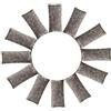 RONGRONG Deumidificatore Naturale, Sacchetto Carbone bambù, Deodorante Auto, Purificatore d'Aria, Assorbi umidità Armadio, Elimina Odori per Frigorifero Seminterrato Scarpe Borsa da Ginnastica,75g x 12