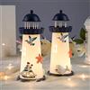 Gshy 1 lampada notturna a LED per bambini, lampada da notte, faro marino, lampada da comodino, stile mediterraneo, decorazione luminosa per ufficio, casa, stile casuale