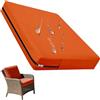 Hoowarm Federe per Cuscino Divano Impermeabile 50x50 50x55 55x45 60x60cm Esterno Copri Cuscino con Cerniera Rimovibili Copriseduta per Interni Ed Esterni, Patio, Mobili in Rattan(N,65x65x10cm)