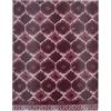 Laura Biagiotti Home Caldo Plaid in Micropile 130x160 - Coperta Invernale in morbido Pile Aralia Bordeaux