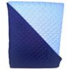 ALFIO SHOP Trapuntino Copriletto Primaverile-Estivo Tinta Unita Double-Face Letto Singolo 100% Made in Italy in (Blu- AZZURRRO)