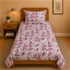 GX GARGIX Completo Letto Singolo 100% Cotone - Set Lenzuola Una Piazza con Sotto, Sopra e Federa - Morbido e Traspirante (GX/ASX-22)