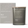 Skandinavisk RO Candela Profumata Tranquility Note di Fragranza: Erba Tagliata e Foglie Cadute, Cetriolo e Viole Selvatiche 200 g, Grigio Freddo