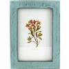Wuuooei Cornice per Foto Vintage, Cornici Foto da Parete Legno, Portafoto in Legno da Decorare Piccole Montaggio Verticale o Orizzontale per Decorazione della Casa da Tavolo 9 x 13 cm (Blu)