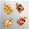 Bonilve 4 magneti da frigorifero per la decorazione della casa della cucina, divertenti magneti decorativi per frigorifero, modalità miniatura, simpatico magnete per armadietto da taglio