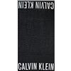 Calvin Klein Telo mare o piscina o spa spugna cm.170x90 cotone CK articolo KU0KU00076 TOWEL, BEH Pvh black, UNICA - ONE SIZE