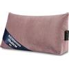Amazinggirl Cuscino a cuneo da lettura per letto e divano Largo 70 cm - schienale per testata letto - grande poggiaschiena supporto per la schiena cuscino lombare per il divano Rosa - Velluto