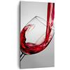 ARTTOR Quadri Moderni Soggiorno Bere bicchiere vino Quadro su Tela Verticale 45x80cm Stampe da Parete Camera da Letto Cucina 1 pezzo Wall Art Canvas Piccoli Decorazione Murale Grafica Immagini PA45x80-2258