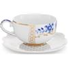 PiP Studio Royal piattino & tazzina da caffè bianco