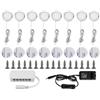 Lightess 8 Pezzi Lampada per Armadio LED Lampada da Lavello per Cucina