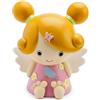 Mousehouse Gifts - Salvadanaio a forma di fata, salvadanaio con capelli biondi per il risparmio dei bambini