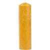 BeesWax - Candele artigianali 100% cera d'api naturale, senza fumo, stoppino in cotone, lunga durata, 6 misure, idea regalo e decorazione, Made in EU (Dimensione L2: ca. 20 cm x 5,2 cm)