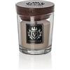 Vellutier Candela Profumata Café Au Laitt, Candela in Barattolo, Specialmente Formulata con Cera Vellutata, Coperchio Legno, Aroma di caffè tostati e aroma di vaniglia, 9 x 7 cm, Piccolo, 90 g