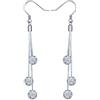 Yumilok Jewelry - Orecchini a perno in argento Sterling 925, con sfere di cristallo, ipoallergenici, per donne e ragazze