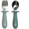 That's Love CUCCHIAIO E FORCHETTA INOX 18 M+ GREEN - That's Love