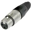 Neutrik NC3FX XLR Connetore femmina, poliuretano, 3.5 - 8.0 mm