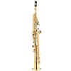 Lechgold LSS-20L Sassofono Soprano dritto - in ottone laccato - Suono potente e rotondo - Incluso bocchino ESM di produzione tedesca e custodia leggera con imbracatura zaino - laccato