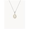 Diamanta Collana in oro bianco con diamanti e perle Luliwa, 0,02 carati
