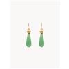 Kathy Jewels Orecchini fatti a mano in agata placcati in oro Coline