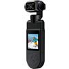 MuchLuckystar Videoregistratore portatile per mini action camera con obiettivo girevole, compatto 15 x 4 x 2 cm HD, per vlogging, ciclismo, escursionismo, corpo in ABS