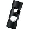 Piceioep Adattatore per montaggio a morsetto con braccio lungo per fotografia leggera da 12-22 mm Staffa montaggio a 2 fori per streaming live Supporto per ripresa dall ' a sgancio rapido