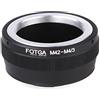 Vroomoto Adattatore per Obiettivo M42 [Fotocamera e Fotografia fotografica] Messa a Fuoco Manuale Pin di Arresto con Blocco Infinito con Attacco Micro 4 3 per Obiettivo Attacco M42