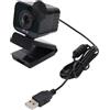 Cuifati Webcam 4K con Microfono, Riduzione del Rumore, Compensazione della Scarsa Illuminazione, Grandangolo 70°, Fotocamera per Computer USB Plug and Play per PC Desktop, Laptop, Videochiamate,