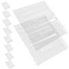 LRXIYODE Buste per Negativi in Pe, 10 Pezzi, Trasparenti, per Raccoglitore | Conservazione Archivistica, Uso con Fogli e Raccoglitori, Formato Pratico, Stile Semplice ed Elegante