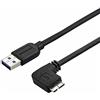 StarTech Cavo USB a Micro-USB Startech USB3AU2MRS Nero