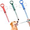 FLZONHUT Pistola per Pillole per Gatti,3 Pezzi Alimentatore di Compresse,Sparapillole per Gatti Riutilizzabile,Pet Pill Dispenser con 6 Punte Morbide per Gatti, Cani(Rosso,Verde,Blu)