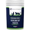 Farmacia Veterinaria VITAFLORA CAT Probiotico per Gatti 100g - Flora Intestinale, Difese Immunitarie e Digestione - Fermenti Lattici, Taurina, Inulina - Dieta Casalinga, Stress e Convalescenza